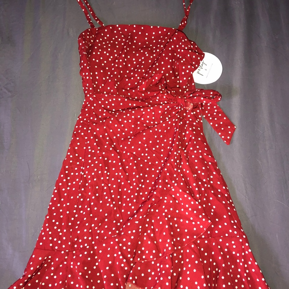 Princess Polly Caesura Mini Dress Wine